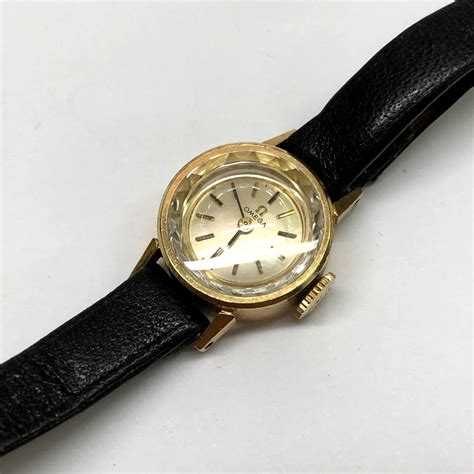 used omega ladies watches|14k omega ladies watch.